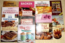 16x BACKEN Backbuch-Sammlung