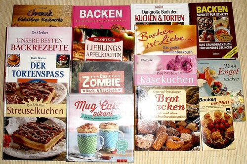 16x backen backbuch sammlung - backen, backbuch-sammlung
