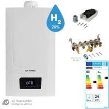 Remeha Paket Gas Brennwert Kombiheizkessel Tzerra Ace-Matic 28 C 28 kW