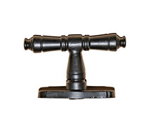 Fenster griff Antik Schwarz