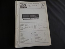 Original Service Manual  ITT  Schaub-Lorenz VIOLA automatic 103