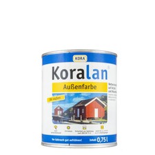 Koralan außenfarbe holzfarbe - außenfarbe,