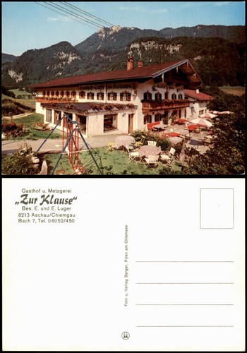 Ansichtskarte aschau - aschau, im