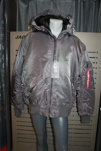 Alpha industries hooded - ma-1,
