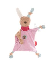 Sigikid Schnuffeltuch Hase DubbiDuu 39398 Schmusetuch Häschen Baby Spieltier