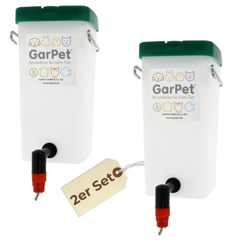 Nippeltränke 1000 ml - 2x,