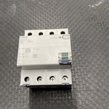 FI- Schalter Typ B Siemens 5SV3344-4 4polig Typ B 40A 30mA 400V Allstromintensiv