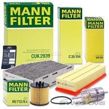 MANN-FILTER INSPEKTIONSPAKET FILTERSATZ B FÜR VW GOLF PLUS 5M 5 1K 1.4 TSI