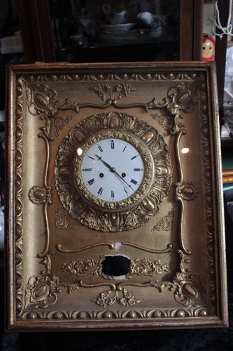 Biedermeier rahmenuhr wanduhr - rahmenuhr,
