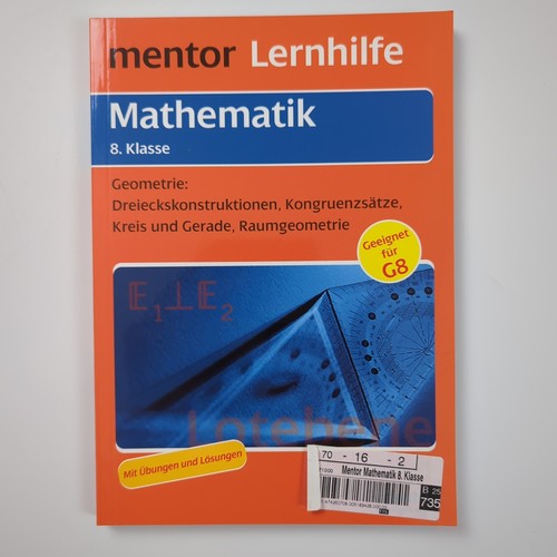 Mentor lernhilfe mathematik - mentor,