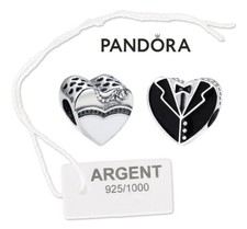 Authentic PANDORA Charm Heart