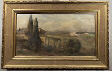 Öl auf Leinwand Schule Französisch Ende Xixe- Anfang Xx IN Sein Rahmen Original