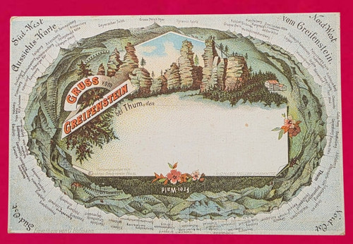 Litho greifenstein 1900 - greifenstein,