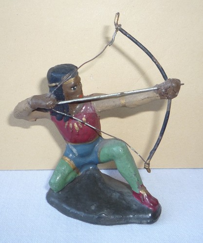 Wildwest figur aus masse - -,