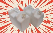 2 x 5 Liter weiß CK-Kanister Wasser Camping Getränkekanister lebensmittelecht