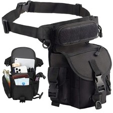 Herren Beintasche Armee Beinbeutel Outdoor Motorrad Hüfttasche Gürteltasche