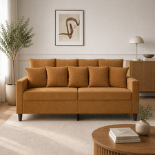 2 Sitzer Sofa Samt Couch