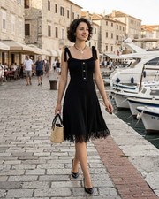 Neu Blue Mary schwarzes Sommer