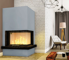 Kaminbausatz 🟡 VHB Ofen Kamin Holzofen IMPERIAL EXT.br Volc. 2PATh 9KW Hajduk