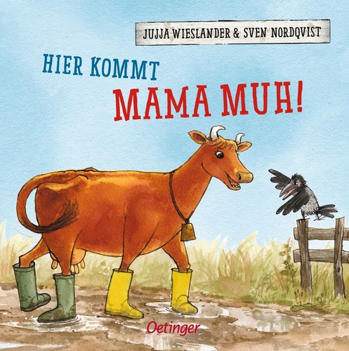 Hier kommt mama muh - hier, muh!