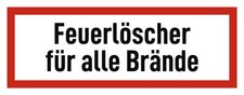 Feuerlöscher für alle