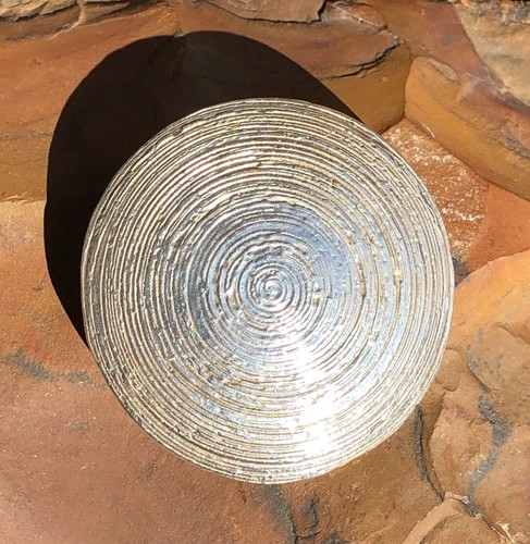 Gürtelschnalle rund spirale - gürtelschnalle,