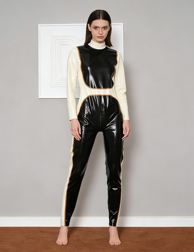 Latex catsuit rubber gummi - catsuit,