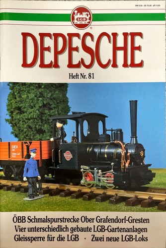 Zeitschrift lgb depesche - depesche, heft