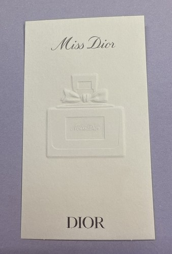 Damenparfum werbekarte miss - damenparfum, werbekarte****miss