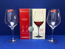 2 Spiegelau Authentis Rotwein Wasser Gläser 480 ml Platinum Glas in OVP