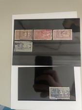 1917, LOT, 5 Fiskalmarken mit