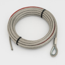 Stahlseil 5mm x 13m verzinkt mit Kausche ATV Seilwinde Boot Offroad Anhänger