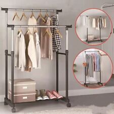 Kleiderständer Stabil Schwerlast Kleiderständer auf Kleiderwagen mobiler Rollen