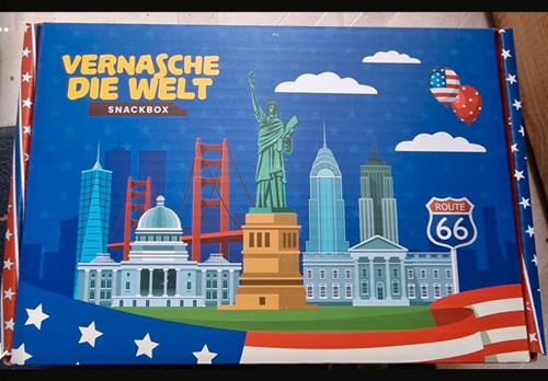Vernasche die welt snackbox - welt,