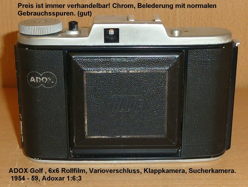 Adox golf 6x6 rollfilm - golf,,