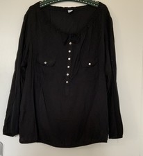 Damen Bluse Hemd schwarz