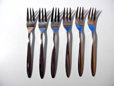 6 schöne * Kuchengabeln * von
