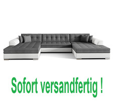 GRAU WEISS STOFF + LEDER LOOK