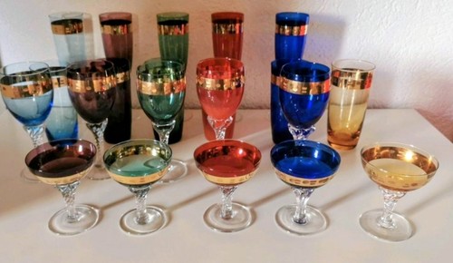 Vintage 1960 gläser - vintage, 1960,