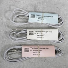 2 x DDR Verlängerungskabel Autoantenne 2 Meter Länge RFT Oldtimer Radio 200cm