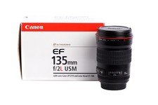 CANON lens EF 135mm 1:2L USM mit ET-78 II     * Fotofachhändler *