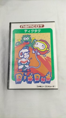 Namcot famicom soft dig dag - namcot,