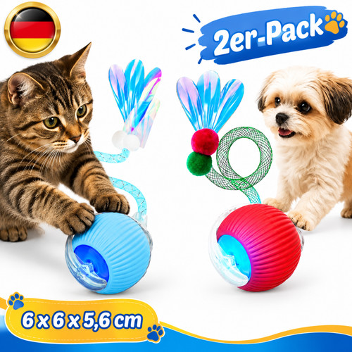 Interaktives katzenspielzeug - interaktives,