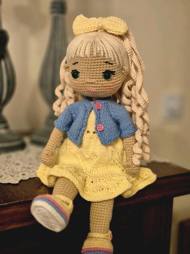 Spielpuppe handarbeit - spielpuppe,,