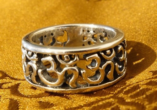 Massiver buddhistischer ring - buddhistischer,