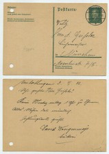 75328 - Ganzsache P 195 - Postkarte - Unterthingau 3.3.1932 nach München