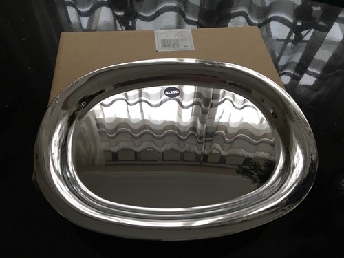 Alessi servierplatte edelstahl - servierplatte,