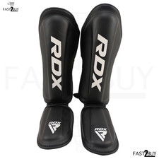 RDX Schienbein- & Spannschutz Kampfsport Schoner Schwarz gr S134-152 RDX T1