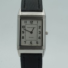 JAEGER LECOULTRE HERREN UHR 24MM STAHL REVERSO QUARTZ 250.8.08 VINTAGE 2