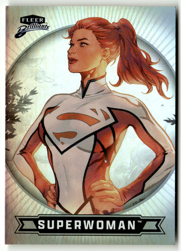 Fleer brilliants superman - superman, dc
